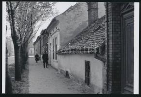 cca 1960 Dezső Pál: Kecskeméti életképek, a szerző hagyatékában őrzött 5 db korabeli negatívról kész...