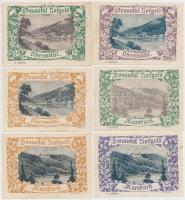 Ausztria / Donautal 1920. 30h (6xklf) + Admont 1920. 40h + 60h + 80h T:I,I-,II
Austria / Donautal 1...