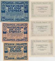 Ausztria / Eferding 1919. 10h + 20h + 25h + Donautal 1920. 30h (3xklf) + Gmunden 1920. 10h + 20h + 5...