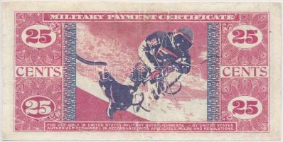 Amerikai Egyesült Államok / Katonai kiadás 1969-1970. 25c T:III
USA / Military Payment Certificate ...