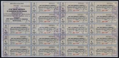 Budapest 1926. "Az "OCEAN" Magyar Konzervgyár és Kereskedelmi Részvénytársaság" ...