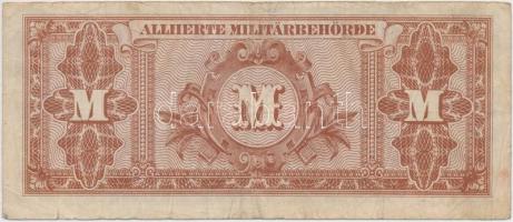 Német 3. Birodalom / Szövetséges megszállás 1944. 20M nyolcjegyű sorszám T:III,III-
German Third Re...