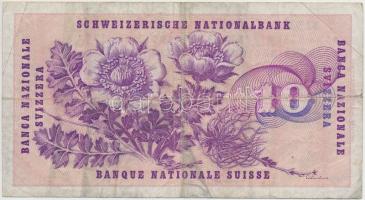 Svájc 1973. 10Fr T:III,III-
Switzerland 1973. 10 Franken C:F,VG