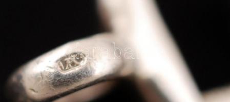 Ezüst (Ag.) óralánc, jelzett, nettó 16 g