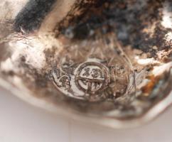 Antik ezüst (Ag.) fűszertartó, jelzett, 5,5×4×2,5 cm, nettó 14,2 g