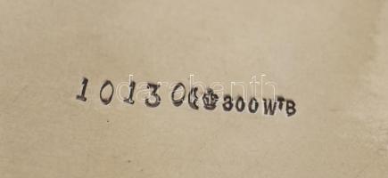 1900 Ezüst (Ag.) születésnapi ajándék pohár, monogrammal, német felirattal, jelzett, d: 7 cm, nettó ...