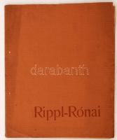 1902 Rippl-Rónai József Merkur Palotában tartott, egyik első kiállításának katalógusa. 1t (a művész ...
