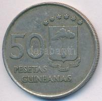 Egyenlítői-Guinea 1969. 50P Cu-Ni T:2- Equatorial Guinea 1969. 50 Pesetas Cu-Ni C:VF