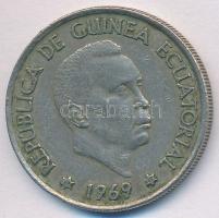Egyenlítői-Guinea 1969. 50P Cu-Ni T:2-
Equatorial Guinea 1969. 50 Pesetas Cu-Ni C:VF