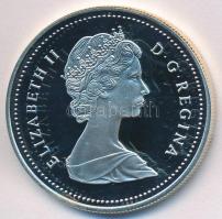 Kanada 1988. 1$ Ag "Saint-Maurice Vasgyár" T:PP
Canada 1988. 1 Dollar Ag "Ironworks&...
