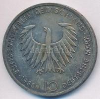 NSZK 1988D 10M Ag "Arthur Schopenhauer" T:2 erős patina
FRG 1988D 10 Mark Ag "Arthur...