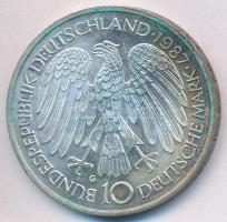 NSZK 1987G 10M Ag "Európai Közösség" T:1-,2 patina
FRG 1987G 10 Mark Ag "30 Years of...