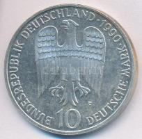NSZK 1990F 10M Ag "I. Barbarossa Frigyes" T:2 kis patina
FRG 1990F 10 Mark Ag "Frede...