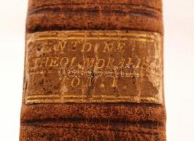 Antoine, Paul Gabriel: Compendium Theologiae moralis universae. 1. köt. Augsburg, 1784, Officina Wol...