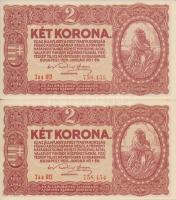 1920. 2K (10x) sorszámkövetők T:I,I-
