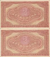 1920. 2K (10x) sorszámkövetők T:I,I-