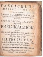 Illyés István: Sertum sanctorum, a dicsőült szentek dicsiretinek jó illatú virágiból kötött koszorú....