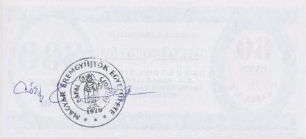 Pápa 2006. "25. Bakonyvidéki Éremgyűjtő Találkozó" 600Ft pénzpótló utalvány T:I