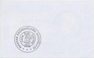 Pápa 2011. "A MÉE Pápai Csoportja 11. Érem- és Fegyverbörzéje" 500Ft pénzpótló utalvány T:...