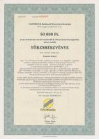 Csurgó 1997. "Napsugár Ruházati Részvénytársaság" törzsrészvénye 1000Ft, 10.000Ft, 50.000F...