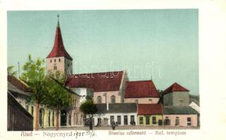 Nagyenyed, Aiud; Református templom / Calvinist church (EK)