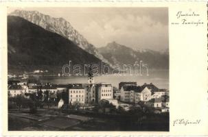 Gmunden, Traunsee; town-view (EK)