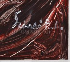 Szántó jelzéssel: Mária a kis Jézussal. Olaj, farost, 55×35 cm