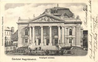 Nagyvárad, Oradea; Szigligeti színház, kiadja Schönfeld Sámuel / theatre  (EK)