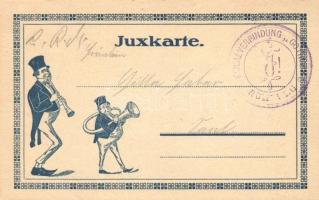 Jux-Karte / Joke-card, humour, musicians