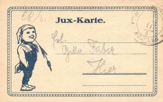 Jux-Karte / Joke-card, humour (EK)