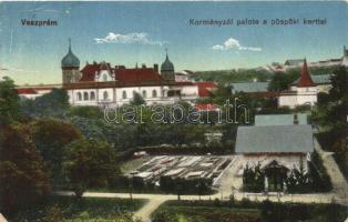 Veszprém, Kormányzói palota, püspöki kert (b)