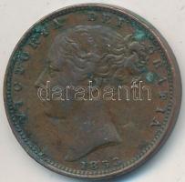 Nagy-Britannia 1853. 1f Cu "Viktória" T:2-
Great Britain 1853. 1 Farthing Cu "Victor...
