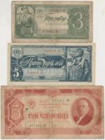 Orosz Birodalom 1915. 1k + 2k + 5k + 1917. 20R + Szocialista Szövetségi Szovjet Köztársaság 1919. 30...