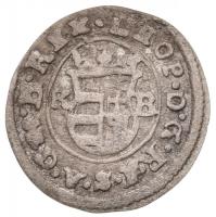 1687K-B Denár Ag "I. Lipót" (0.50g) T:3
Huszár: 1509., Unger II.: 1110