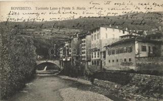 Rovereto, Torrente Leno e Ponte S. Maria / Leno creek and S. Maria bridge