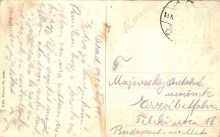 Arad, Atzél Péter utca; Wallfisch Ármin, Husserl M. és Ifj. Klein Mór üzletei, Aradi Ipar és Népbank...