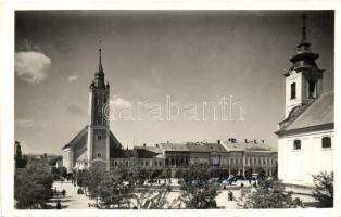 Rimaszombat, Horthy Miklós tér; Csefo László kiadása / square