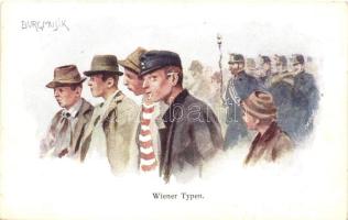 Wiener Typen, Burgmusik /  People from Vienna, Castle music festival visitors, B.K.W.I. 917-10.