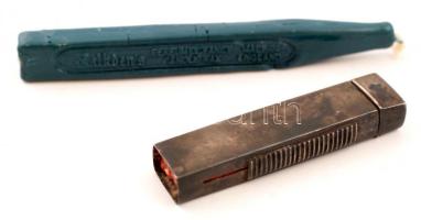 Ezüst(Ag) pecsétnyomó viasszal, jelzett, br: 14,3 g