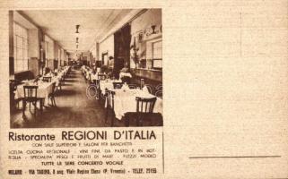 Milano, Ristorante Regioni d'Italia / restaurant interior