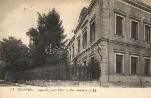 Tournon, Lycée de Jeunes Fille / girl school