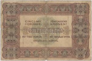 1920. 5000K piros sorozat- és sorszám T:III-
Hungary 1920. 5000 Korona with red serial number C:VG
...