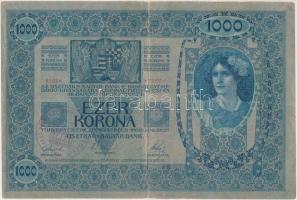 1902. 1000K + 1912. 100K + 1915. 10K mindhárom "Arad Vármegye Mikószalatna Község 1910" fe...