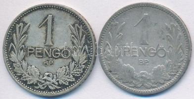 1926-1939. 1P Ag (2x) T:2-,3