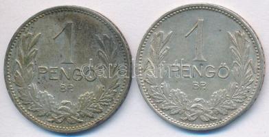 1937-1939. 1P Ag (2x) T:2,2-