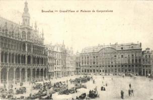 Brussels, Bruxelles; Grand Plaee, Maisons de Corporations / main square, Corporate Houses (EK)