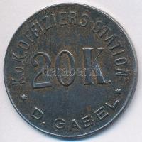 Osztrák-Magyar Monarchia / Deutsch Gabel (Jablonné v Podjestsdí) tiszti hadifogolytábor ~1914-1918. ...