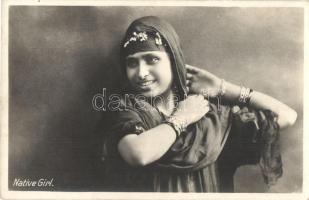 Egyptian folklore, native girl