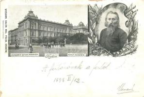 1898 Kraków, Krakkó; Art Academy, picture of Jan Matejko (fa)