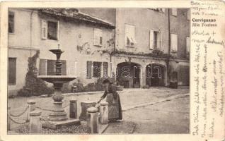 Cervignano; Fountain (ázott sarok / wet corner)